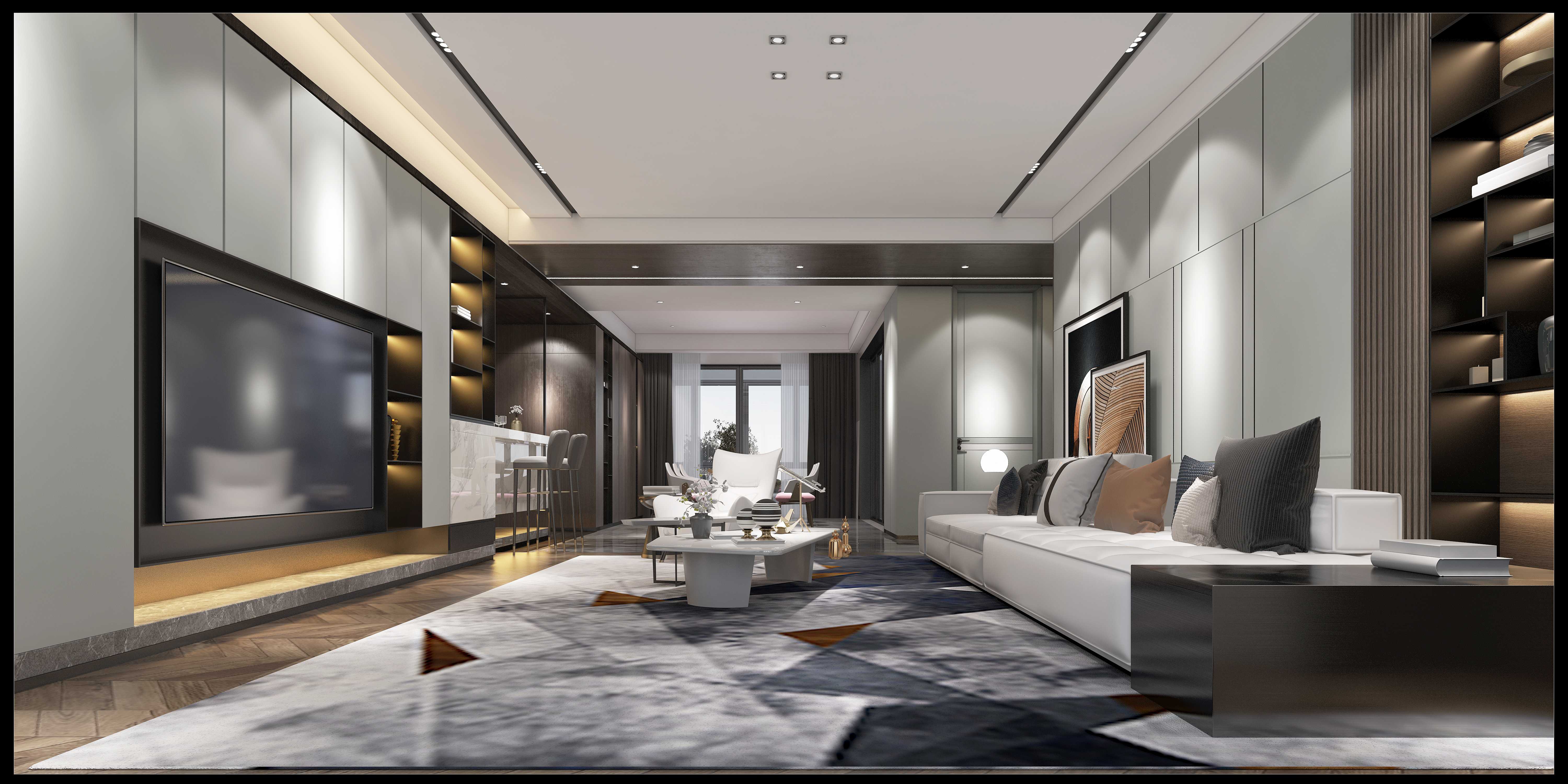 墻板裝修風(fēng)格木門墻板效果圖大全0