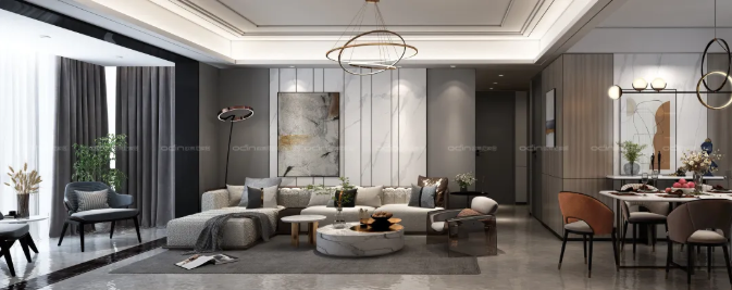  碧桂園御江府樣板間 · 158㎡現(xiàn)代人文棲居