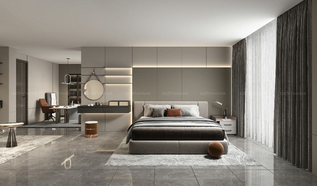 梳妝臺裝修風格全屋定制效果圖大全1