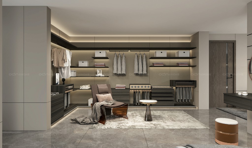 衣帽間裝修風格全屋定制效果圖大全2