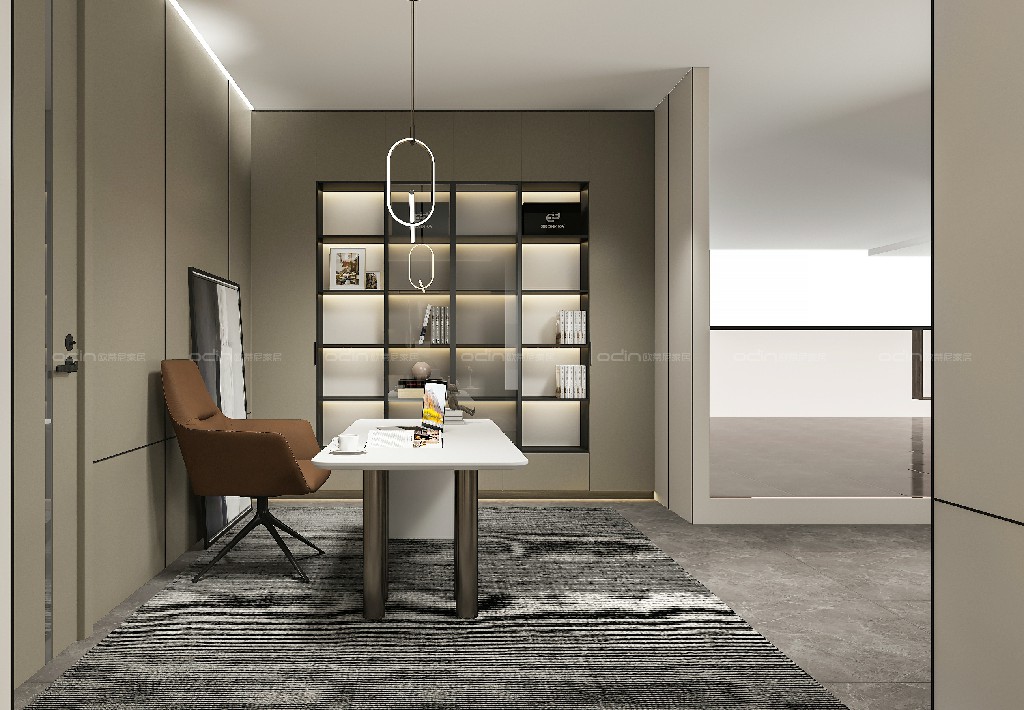 書柜裝修風格全屋定制效果圖大全3