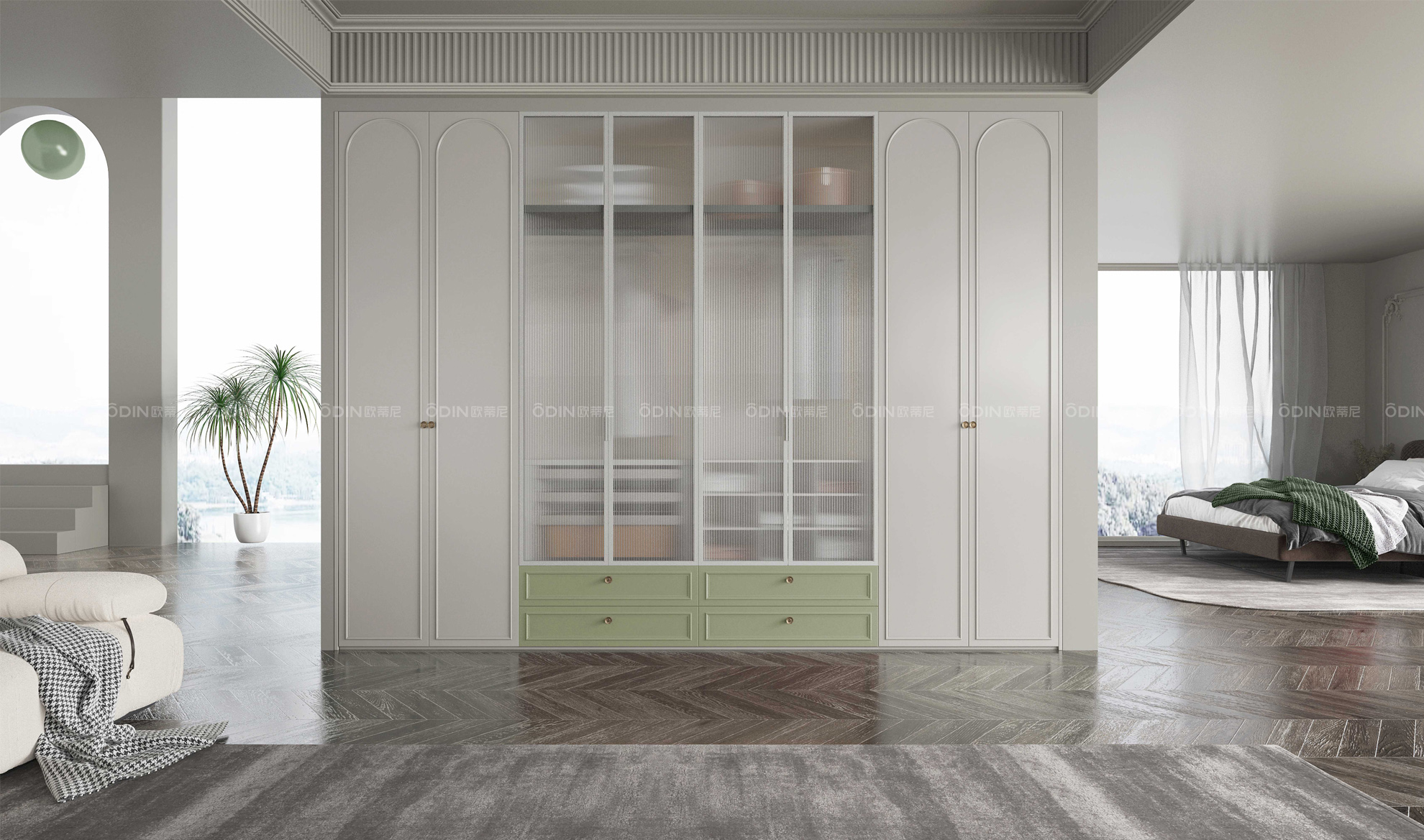 蔓蒂裝修風(fēng)格衣柜效果圖大全裝修風(fēng)格全屋定制效果圖大全5